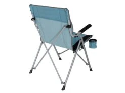 Eurotrail Vouwstoel Arras Staal Groen-zwart -Buiten Kamperen 100 2 eurotrail vouwstoel arras staal etcf1431 4201