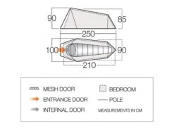 Voorkant 20 Voorkant -Buiten Kamperen 12 1 vango experience tent soul 100 afmeting tersoult15077