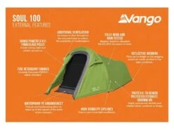 Vango Experience Tent Soul 100 -Buiten Kamperen 12 2 vango experience tent soul 100 eigenschapen buitenkant tersoult15077