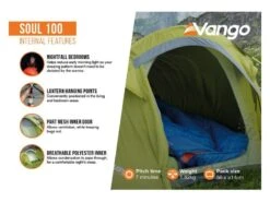 Vango Experience Tent Soul 100 -Buiten Kamperen 12 3 vango experience tent soul 100 eigenschappen binnenkant tersoult15077