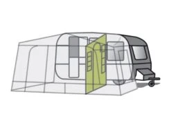 Voorkant 18 Eurotrail Scheidingswand Voortent/luifel