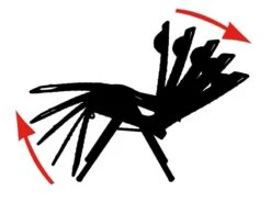 Crespo Kampeer Relax Stoel Al-232 Deluxe Donker Grijs Kleur 40 -Buiten Kamperen 54 3 crespo kampeer relax stoel al 232 deluxe donker grijs kleur 40 1104920