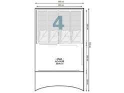 Eurotrail Opblaastent Kentucky BTC Air -Buiten Kamperen 57 3 eurotrail opblaastent kentucky btc air plattegrond ette1126 2701