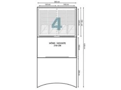 Eurotrail Opblaastent Georgia BTC Air 8 Eurotrail Opblaastent Georgia BTC Air -Buiten Kamperen 58 3 eurotrail opblaastent georgia btc air plattegrond ette1136 2701