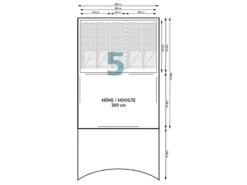 Eurotrail Opblaastent Mount Baker Btc Air -Buiten Kamperen 59 3 eurotrail opblaastent mount baker plattegrond ette1131 2704