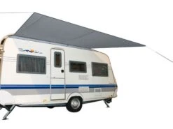 Bo-Camp Caravanluifel Travel M Grijs