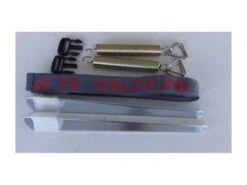 Hele Luifel Voor Voortent Aanritsbaar De Vaart Lux Serie Bordeaux -Buiten Kamperen te velde stormbandset45