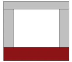 Te Velde Zijwand Voor Luifel 200 Cm 5 Kleuren -Buiten Kamperen tevelde caravan luifel zijwand 200 bordo9